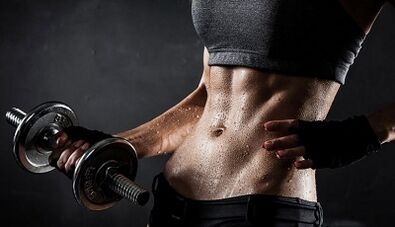 motsa jiki don rasa nauyi a tarnaƙi da ciki